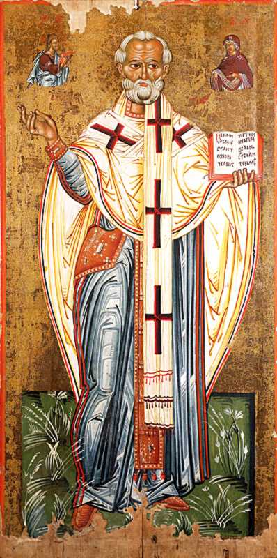 Св. Микола. Ікона 16 ст.