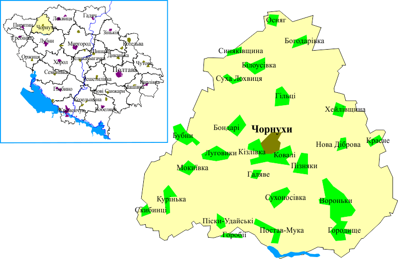 Довідка у Вікіпедії: uk.wikipedia.org Чорнухинський район