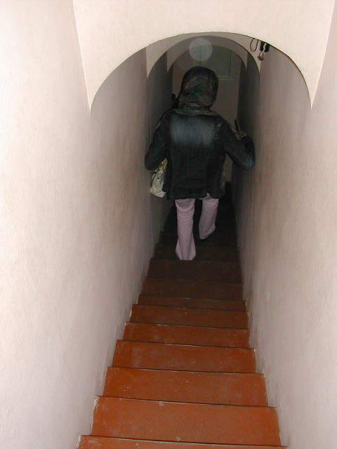 Лестница в келью Лже-Дмитрия