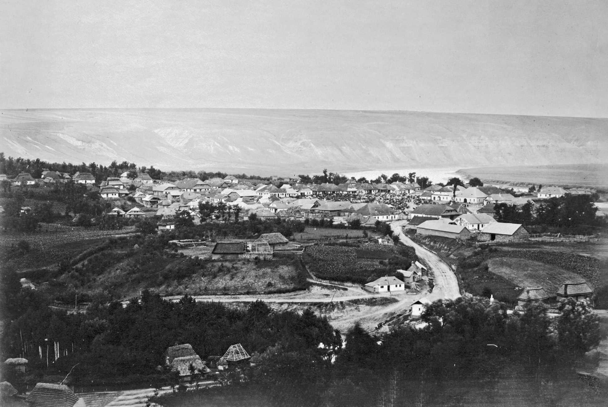 1890 р. Панорама Устя із заходу