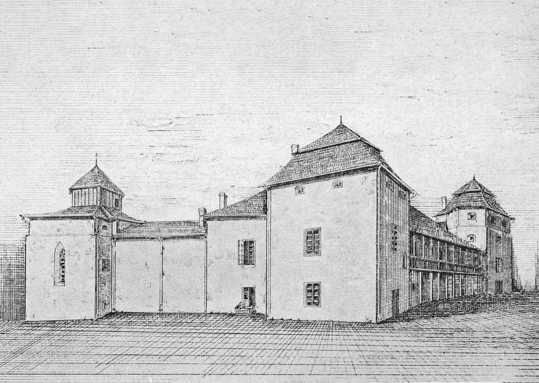 Реконструкція, виконана в 1900..1904 рр. facebook.com Замок Маковецьких поч.… Замок