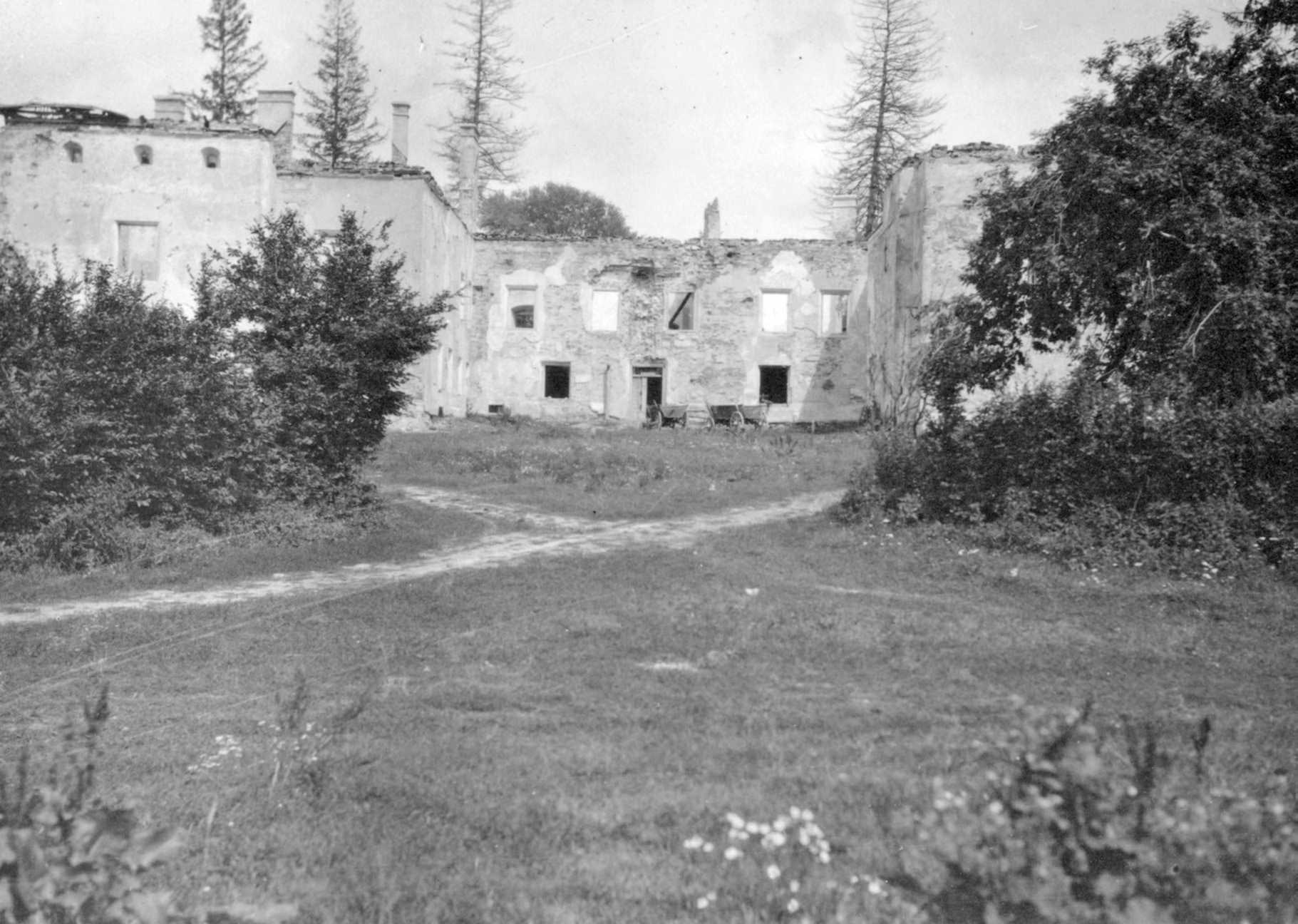 1917 р. Головний фасад