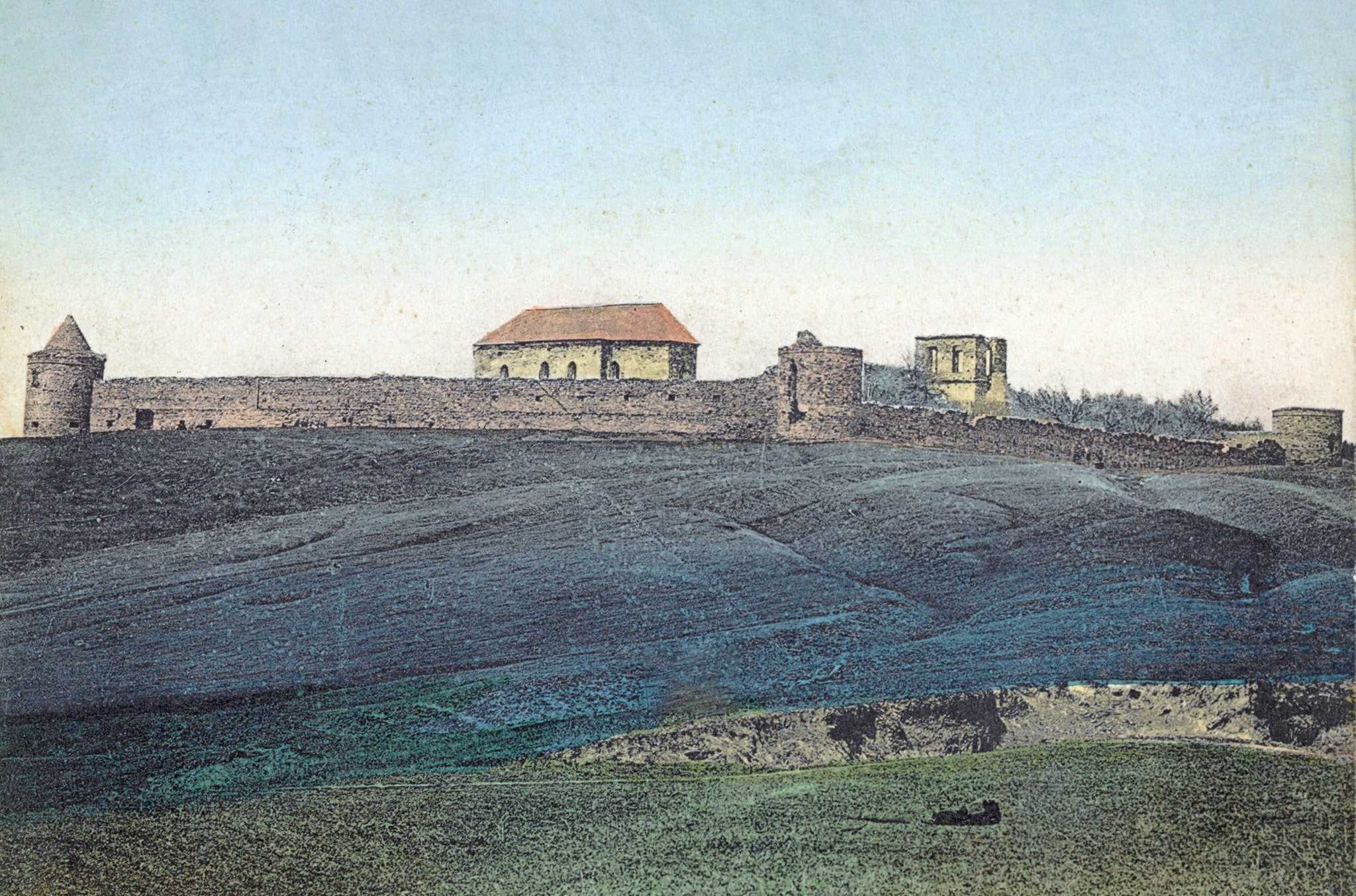 Розфарбоване фото 1906 р. опубліковано на сторінці «Мандрівка старим кордоном»… 1906 р. Панорама з південного сходу