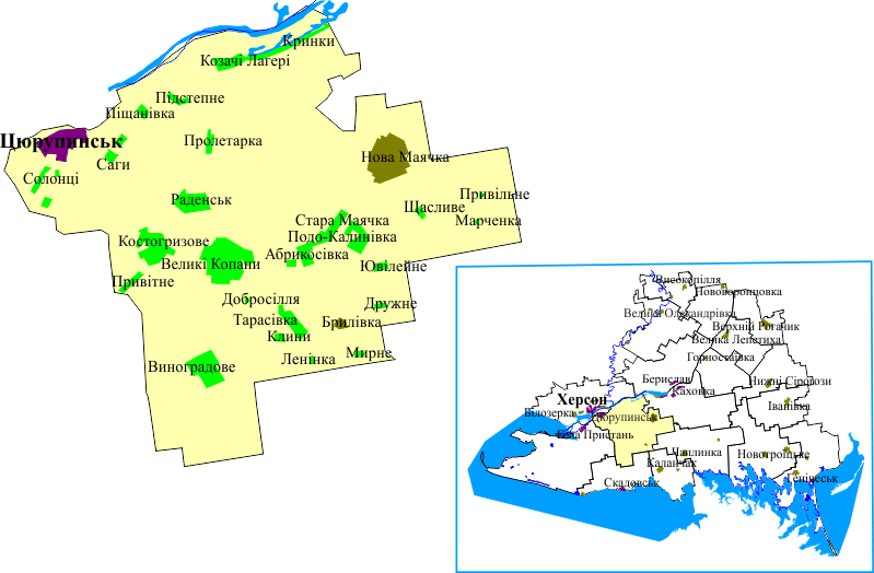 Постанова Верховної ради України від 19.05.2016 р.: перейменувати Цюрупинський… Олешківський район