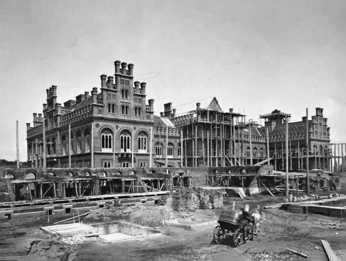 Фото невідомого часу опубліковано на сторінці «Мандрівка старим кордоном»… 1880-і рр. (?) Загальний вигляд у…