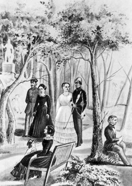 1850-і рр. На прогулянці в…