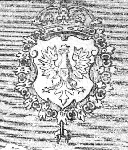 Герб Польщі (внизу - золоте руно, дар…
