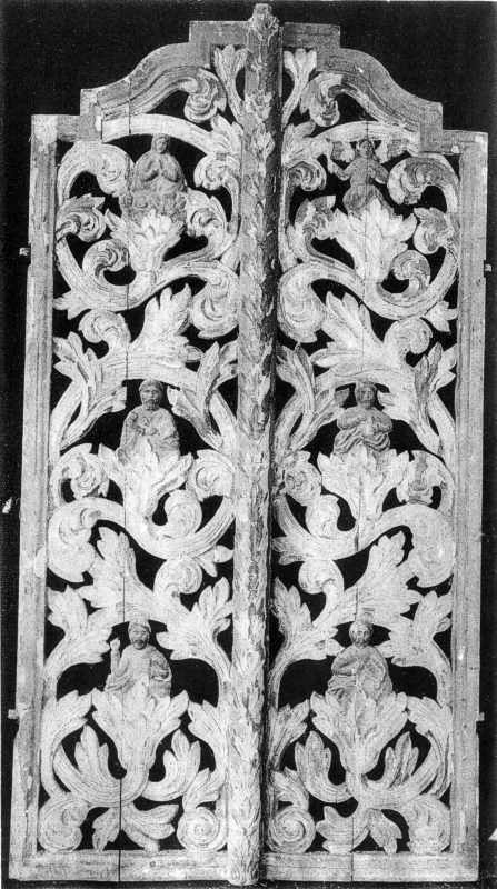 Царські врата, які зберігались у…