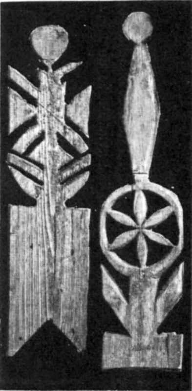 Два князьки на гребінї хати