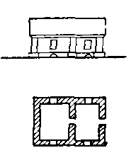 Фасад і план