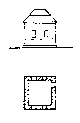 Фасад і план