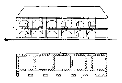 Фасад і план