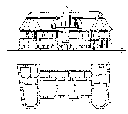 Фасад і план