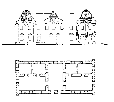 Фасад і план