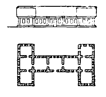 Фасад і план