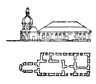 Фасад і план