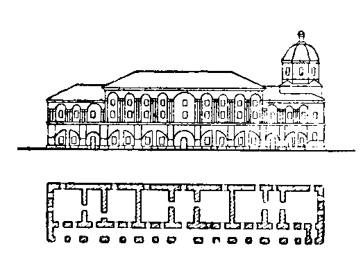 Фасад і план