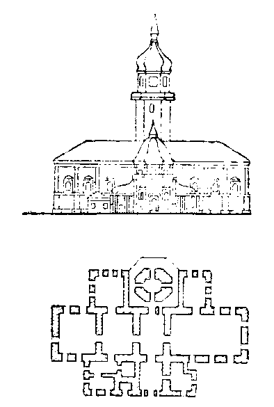 Фасад і план