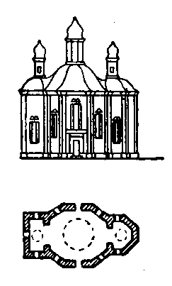 Фасад і план