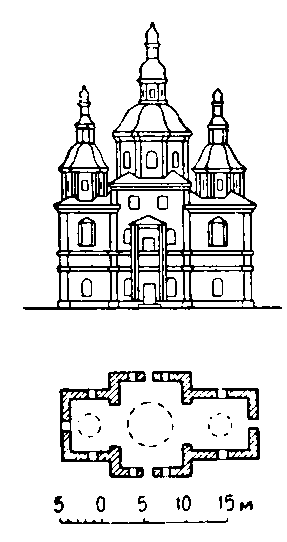 Фасад і план