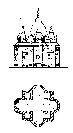 Фасад і план