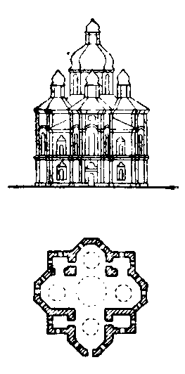 Фасад і план