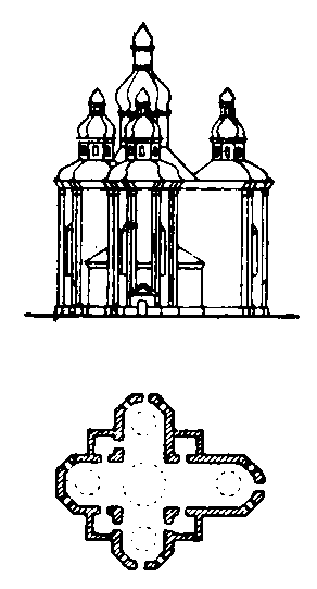 Фасад і план