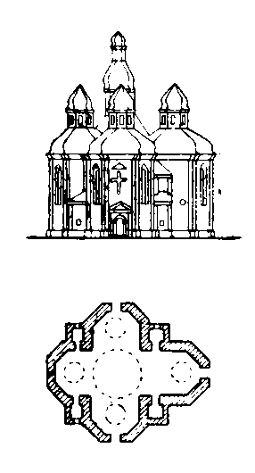 Фасад і план