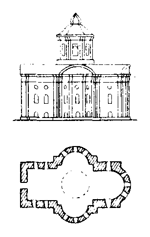 Фасад і план