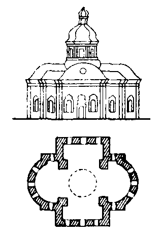 Фасад і план