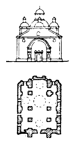 Фасад і план