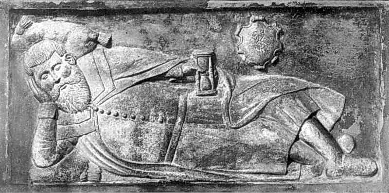 Цікавими є надгробки Олександра Ванька Лагодовського (1573) з Унівської церкви… Надгробок Станіслава Ганля. 1570 р.