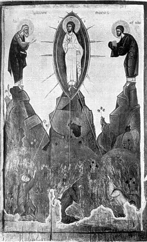 Преображення. Ікона поч. 15 ст.