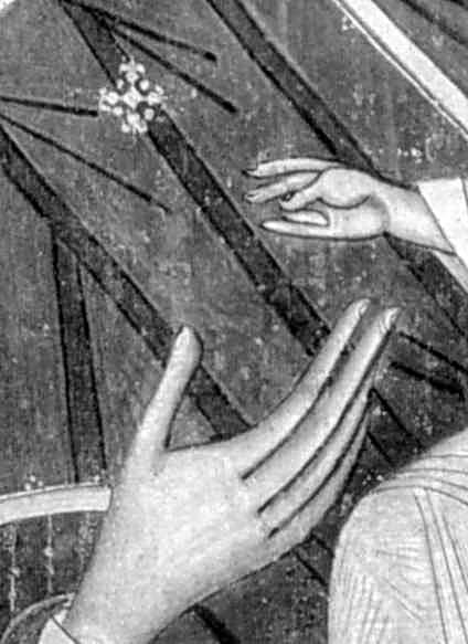 Руки Марії та Ісуса