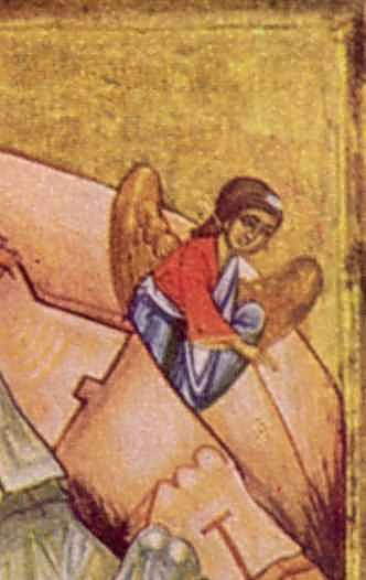 Ангел подає вість пастуху