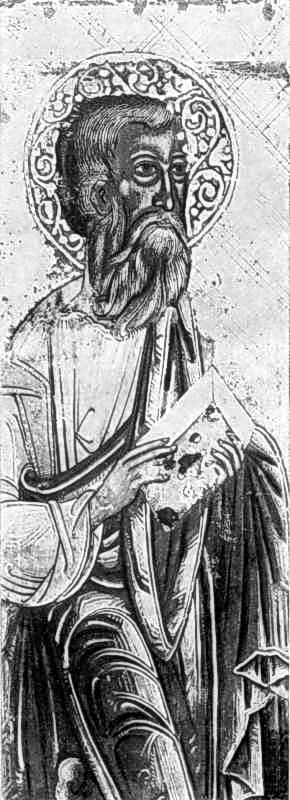 Св. Марк. Ікона, бл. 1576 р.