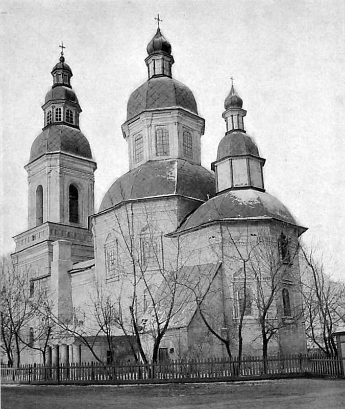 Миколаївська церква в Глухові. Кінець 17 ст. Джерело: Логвин Г.Н. По Україні.… 1968 р. По Україні