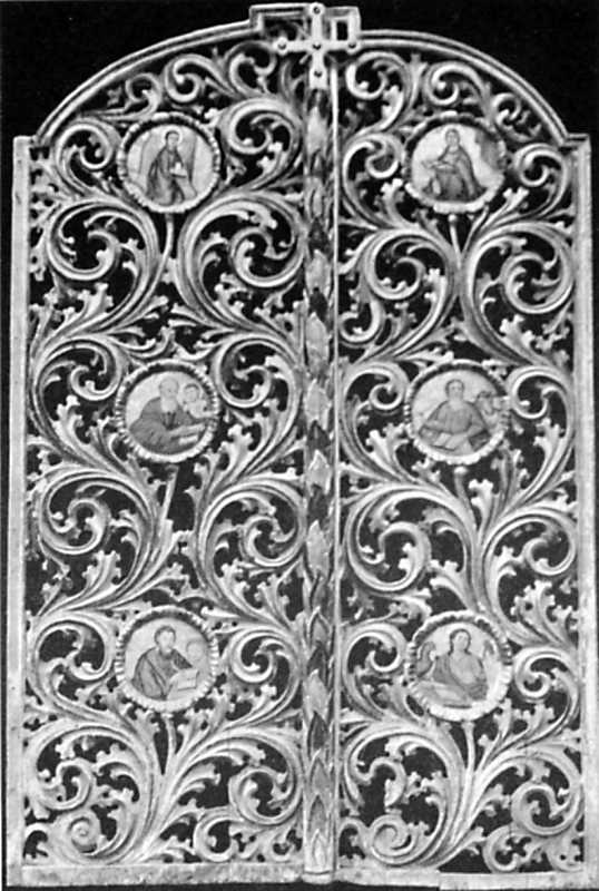 Деталь іконостаса Миколаївської церкви…