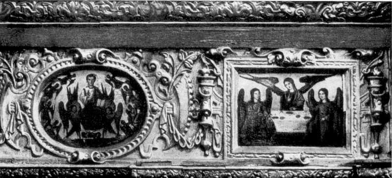 Фрагмент іконостаса Успенської церкви…