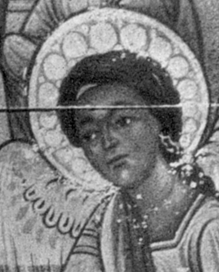 Голова правого ангела