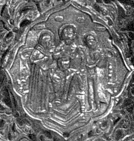 Верхня дошка, центральний медальйон…