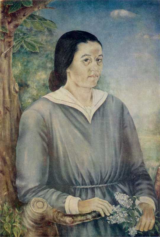 Білокур К.В. Портрет колгоспниці…