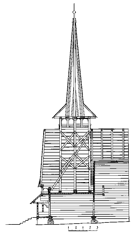 [1976 р.] Поздовжній переріз західного…