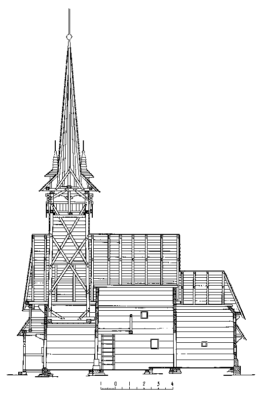 [1976 р.] Поздовжній переріз