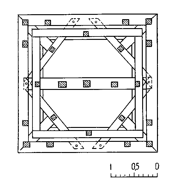 [1976 р.] План верхньої обв’язки башти