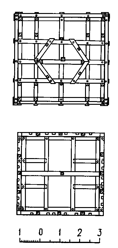 [1976 р.] Плани основи шпиля та основи…