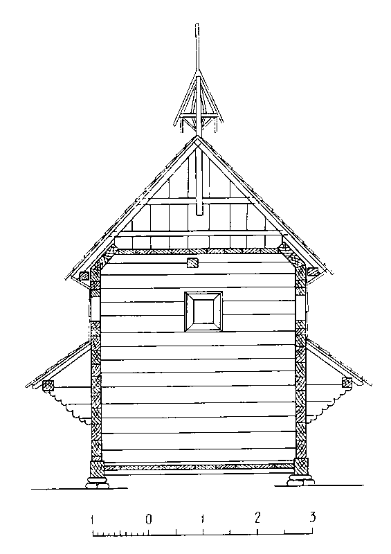 [1976 р.] Поперечний переріз вівтяра