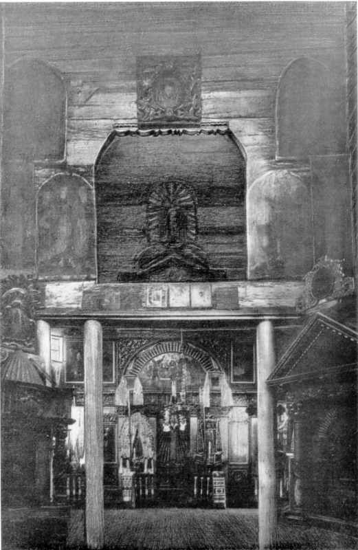 Інтер’єр просвіту з бабинця до центра…