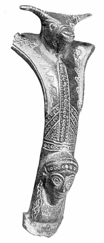 Руків’я бронзової посудини