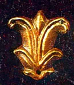 Бляшка у формі пальмети